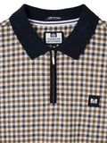 Weekend Offender Natural Mid House Check Merane All Over Check