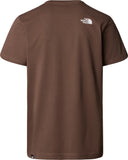 The North Face Men's Simple Dome T-Shirt Smokey Brown