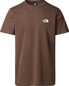 The North Face Men's Simple Dome T-Shirt Smokey Brown
