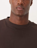 ASOS DESIGN Essentials oversized t-shirt in brown.