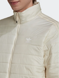 adidas Beige Standard Fit Padded Stand Collar Transition