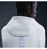 Men's M NSW CS HOODY FLC BB White Zip-Up Hoodie