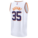 Youth Phoenix Suns Kevin Durant Fanatics White Fast Break Player Jersey