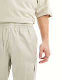 adidas Originals House of Essentials cargo pants in beige