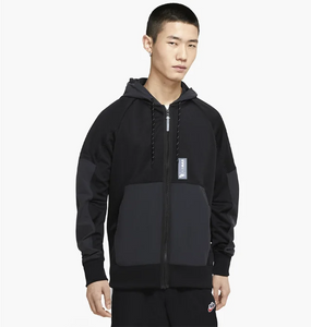 Men's Nike Air Max Grid Full Zip Hoodie Black