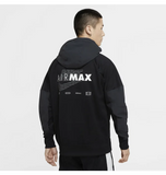 Men's Nike Air Max Grid Full Zip Hoodie Black