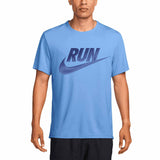 NIKE RUN ENERGY MILER T-SHIRT UNIVERSITY BLUE