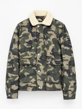 Tommy Hilfiger Camouflage Sherpa Collar Jack