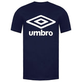 Umbro Mens Core Logo Tee Navy/White