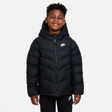 Nike Winter Puffer Coat NSW synthetic-fill - Black/White Kids