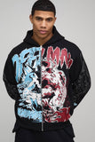 Oversized Eazy-E License Printed Hoodie