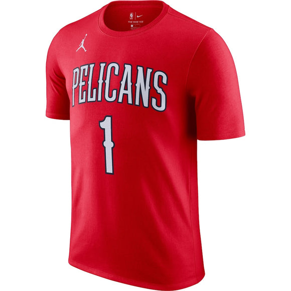 New Orleans Pelicans Jordan Statement Name & Number T-Shirt - Zion Williamson - Mens