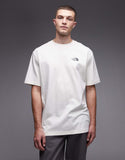 The North Face Adventure backprint oversized t-shirt in off white.