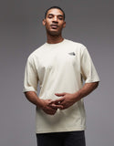 The North Face Food Fun backprint t-shirt in beige.