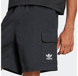 Adidas Trefoil Essentials Woven Cargo Shorts Black