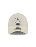 New Era LA Dodgers 9twenty logo cap with side patch in white