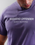 Weekend Offender Miller Jog Shorts Mauve/Silvertime