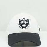 New Era Las Vegas Raiders White Black Adjustable Cap