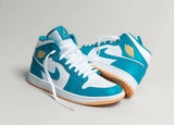 Nike Jordan Air Jordan 1 Mid Sneakers Aquatone