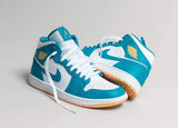 Air Jordan 1 Mid Aquatone - Basket4Ballers