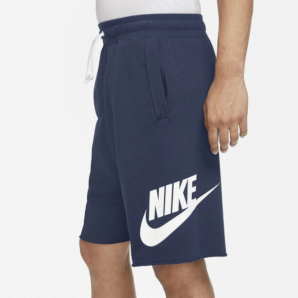 Nike Mens Sportswear Alumni French Terry Shorts Navy