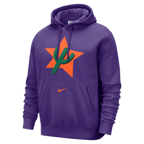 Phoenix Suns Club City Edition Men's Nike NBA Fleece Pullover Hoodie 'Purple'