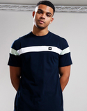 Weekend Offender Le Carre T-Shirt Navy/White/Pale Mint