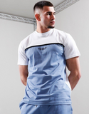 Weekend Offender Studio 54 T-Shirt Cadet Blue/White/Black