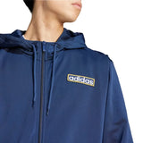Adidas Originals Felpa con cappuccio da uomo Adibreak blu