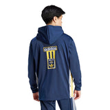Adidas Originals Felpa con cappuccio da uomo Adibreak blu