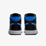 Men's Air Jordan 1 Mid (White/Racer Blue/Black)