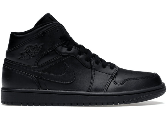 Air Jordan 1 Mid Triple Black