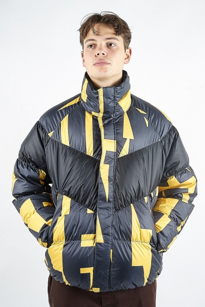 Nike Sportswear Down Fill Jacket Yellow Orche Black