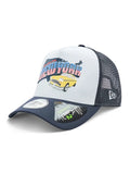 New Era US State NY Wordmark Trucker Cap