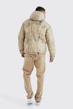 boohooMAN
Tie Dye Quilted Puffer With Hood