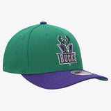 Milwaukee Bucks NBA Team 2 Tone 2.0 Stretch Snapback Cap