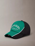 Calvin Klein graphic cap in dark green & black