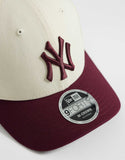 New Era NY Yankees M-crown contrast peak cap in multi