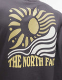 The North Face Sun backprint oversized t-shirt in grey.