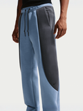 Tech Color-Block Open-Hem Fleece Pants