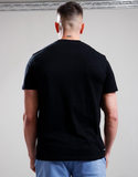 Weekend Offender Golding T-Shirt Black/Cadet Blue/White
