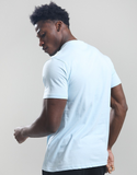 WWeekend Offender Steinbeck T-Shirt Pale Blue/Navy
