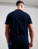 Weekend Offender Steinbeck T-Shirt Navy/Silvertime