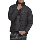 Adidas Originals Padded Stand-Up Collar Puffer Jacket Black