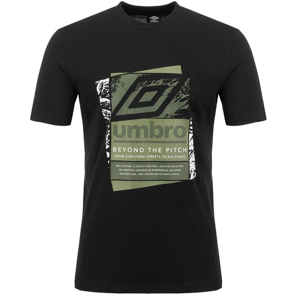 umbro Layered Box Logo Graphic T-Shirts