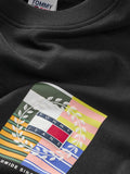 Back Flag Badge Relaxed Fit T-Shirt