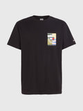 Back Flag Badge Relaxed Fit T-Shirt