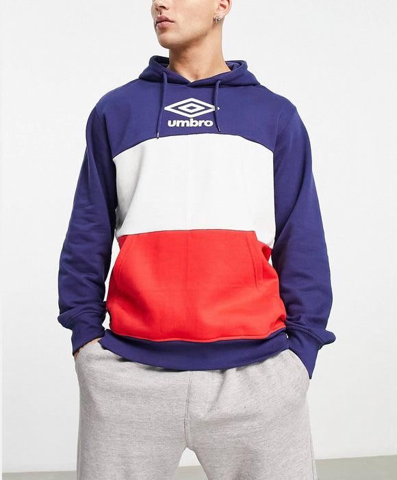 Umbro Hoodie blue and red