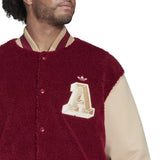 adidas Originals Varsity Jacket in Red