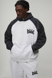 Oversized Homme Hooded Raglan Tracksuit